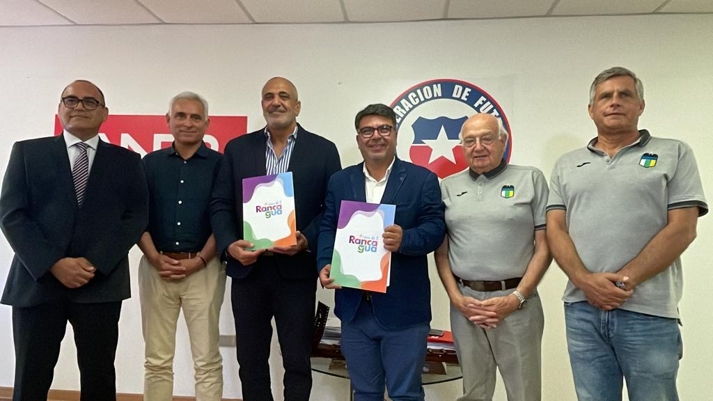 Autoridades se reúnen con ANFP para que Rancagua sea sede del Mundial Sub 20