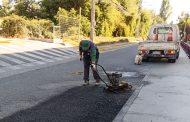 Por un Rancagua + limpio, ordenado y seguro:  Municipalidad continúa trabajando en calles de la ciudad
