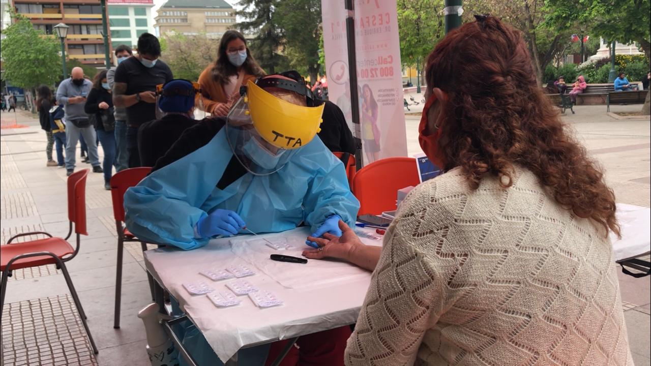 Municipalidad de Rancagua ha realizado 13 mil 250 exámenes gratuitos de COVID