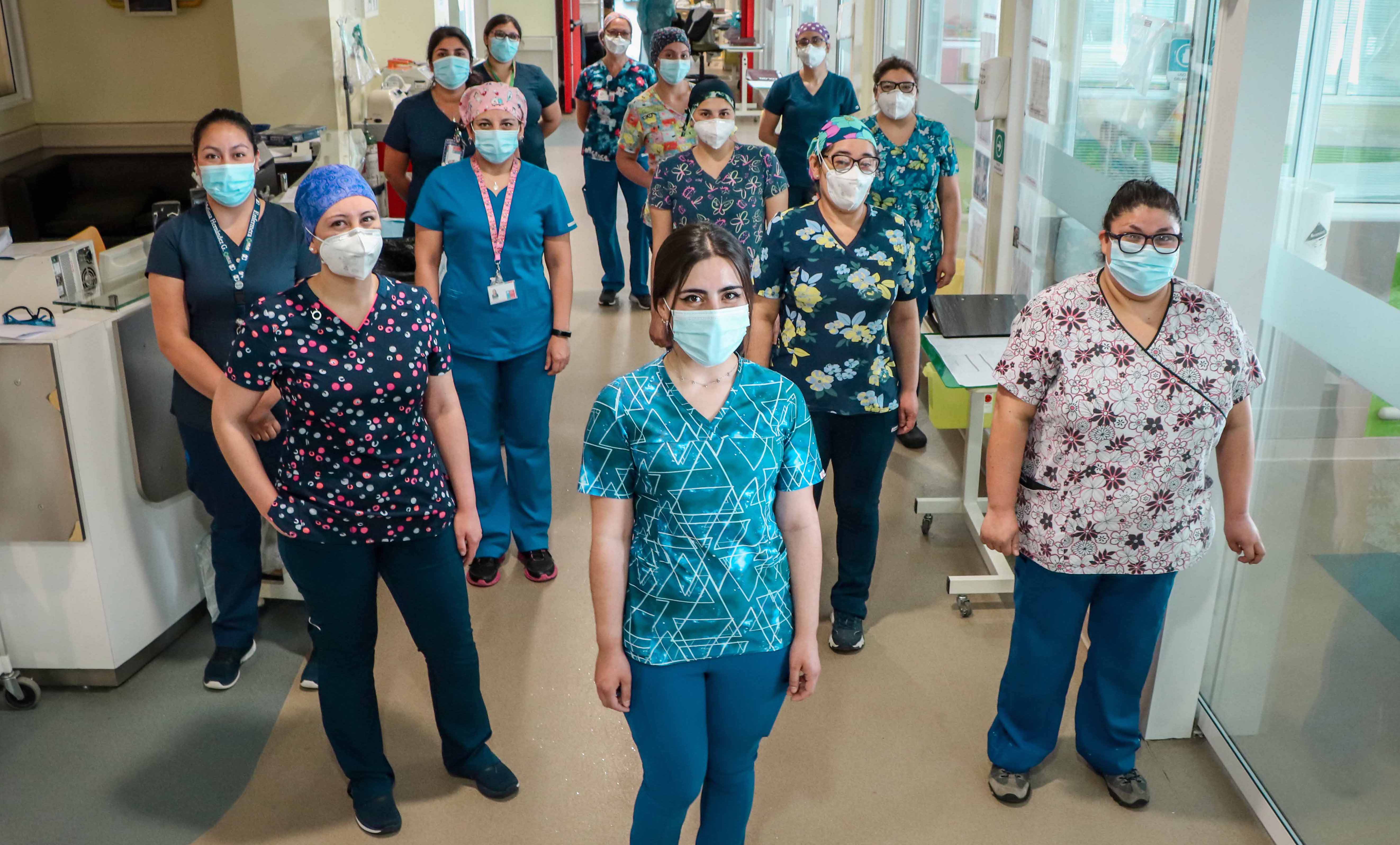 El crucial trabajo del equipo de enfermería intensivista en pandemia
