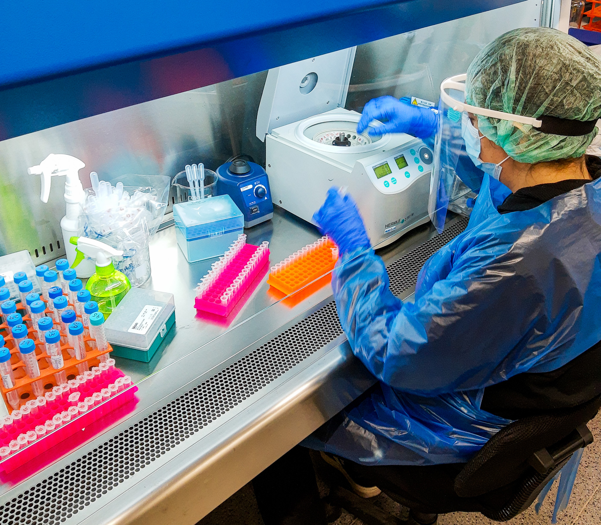 Laboratorio de Bioingeniería UOH alcanza el 40%  del total de exámenes de PCR en la región