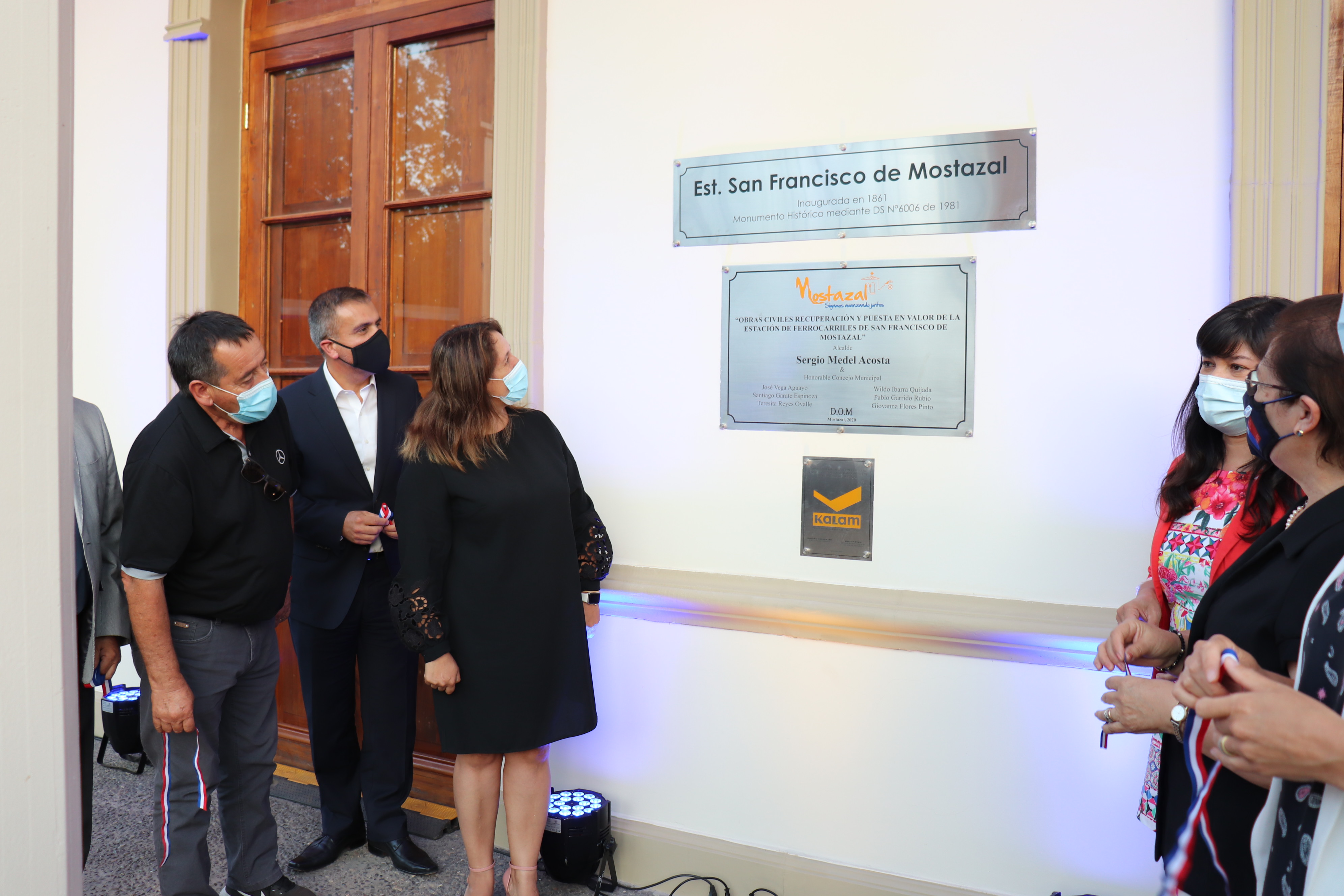 Antigua Estación Mostazal es recuperada gracias a innovador convenio de puesta en valor entre EFE y el municipio