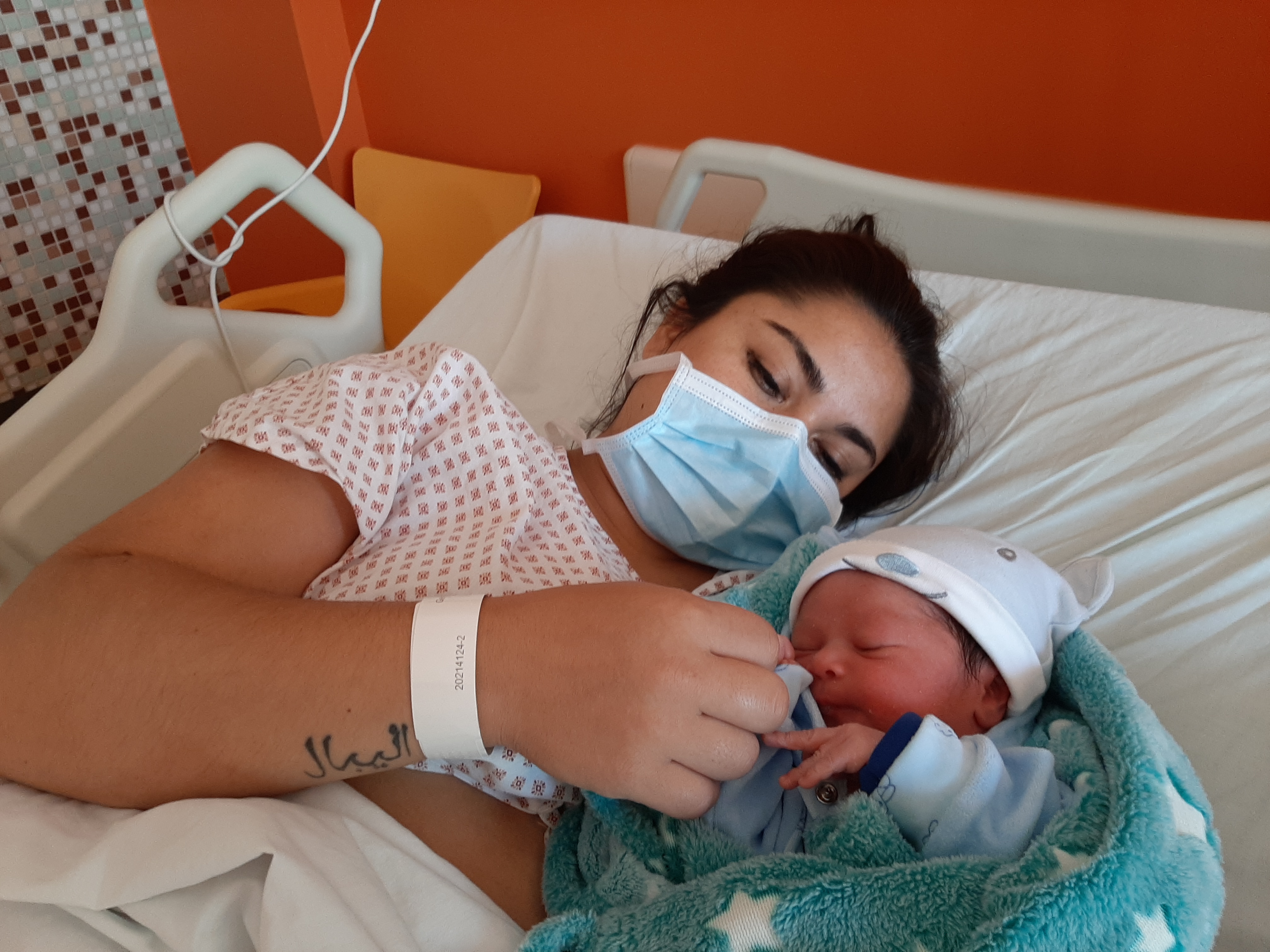 Rancagua: Agustín fue el primer bebé del año 2021