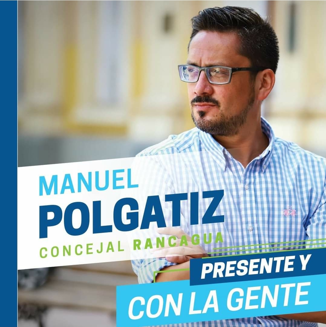Manuel Polgatiz, candidato concejal por Rancagua: 