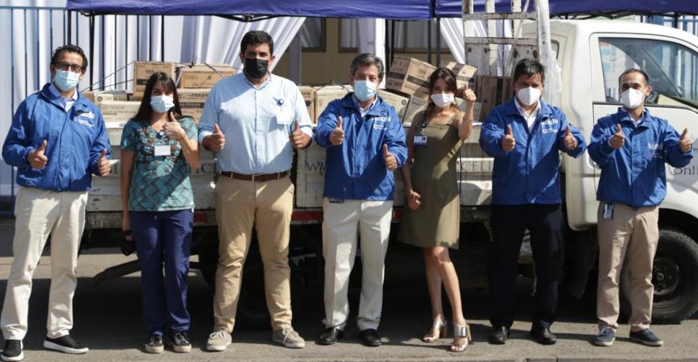 Monticello realiza importante donación de insumos médicos al municipio de Mostazal