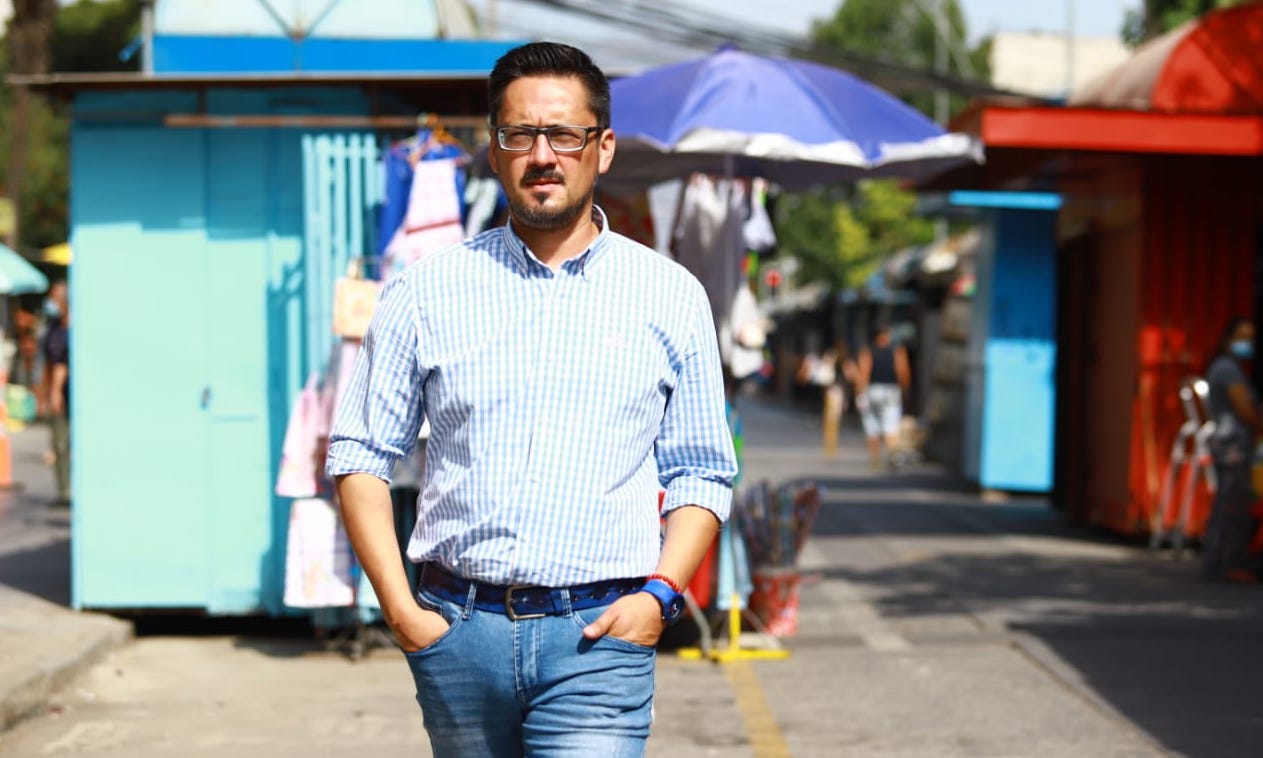 Manuel Polgatiz, candidato a concejal por Rancagua: 