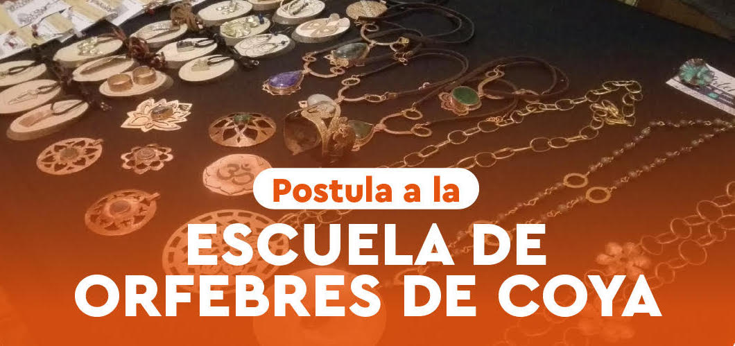 Abiertas las postulaciones 2021 para ingresar a la Escuela de Orfebres de Coya