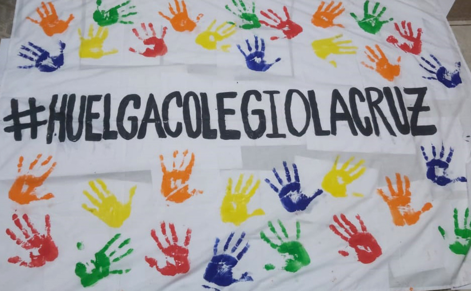 Histórica huelga de profesores en colegio de los Legionarios de Cristo 