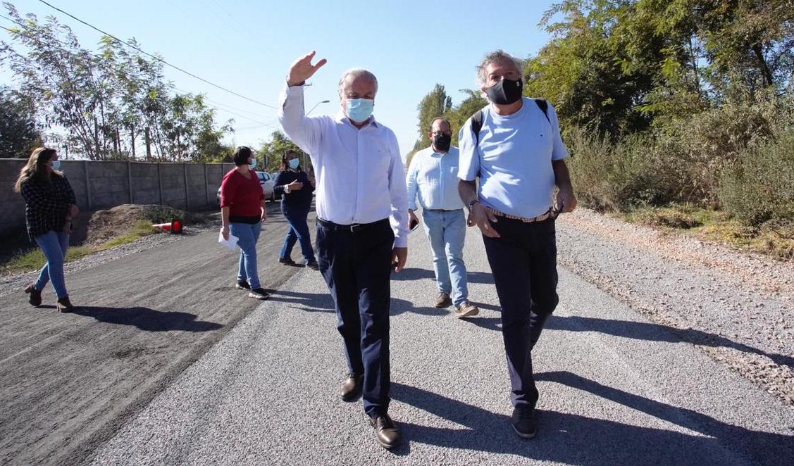 Pavimentación Ruta H200 sector Santa Elena un logro importante para los vecinos de Rancagua
