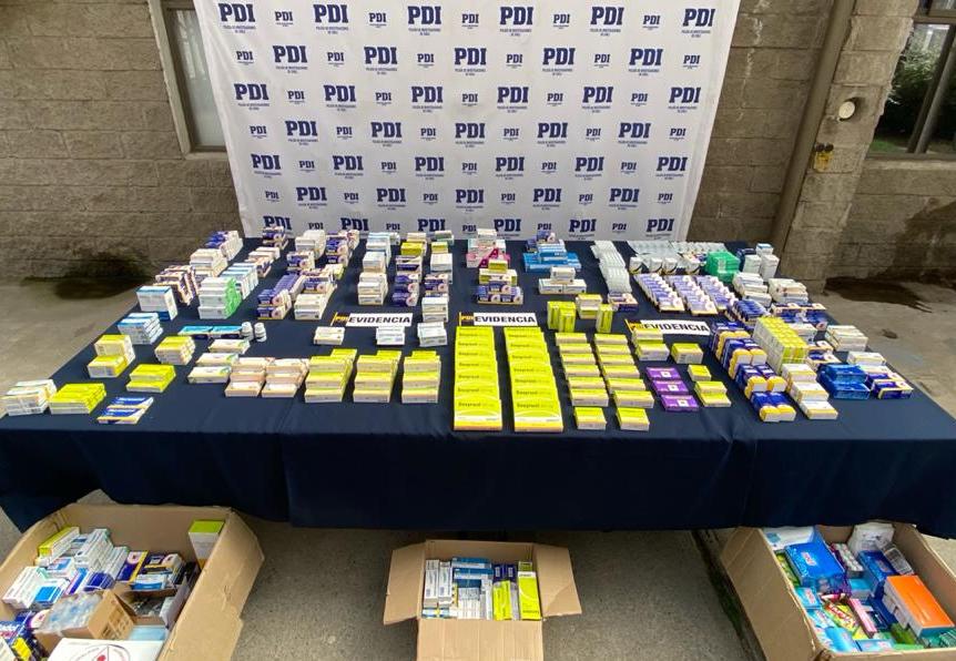 PDI Desbarató farmacia móvil
