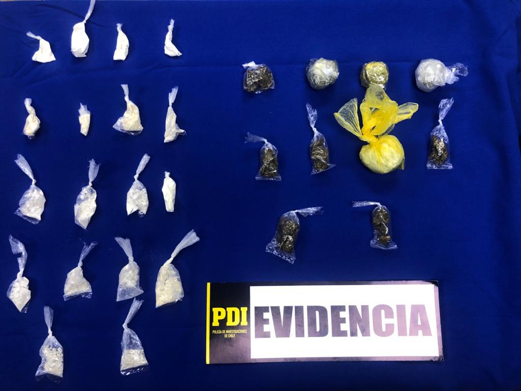 PDI detuvo tres personas por intentar ingresar droga a cárcel de Rancagua