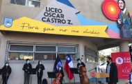 Alcalde Eduardo Soto entrega mural de Poeta Oscar Castro Zúñiga