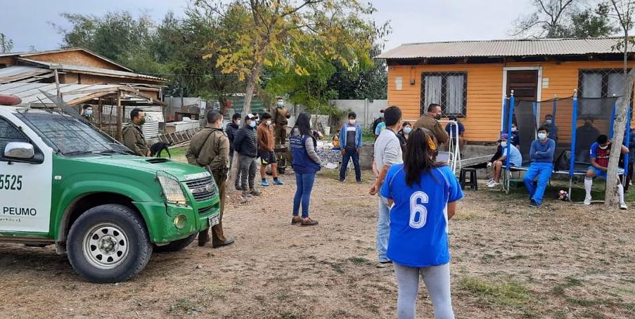 Detenidos 29 extranjeros que disputaban partido de fútbol