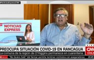 Eduardo Soto Alcalde de Rancagua: ”Preocupante escenario COVID 19 vive Rancagua”, en entrevista con CNN Chile