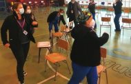 Ministerio del Deporte realiza pausa activa a trabajadores de la “Primera Línea