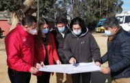 Autoridades visitan terreno donde se construirá 