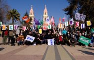 Candidato Presidencial Gabriel Boric se reunió con su gente en la histórica Plaza de Los Héroes de Rancagua