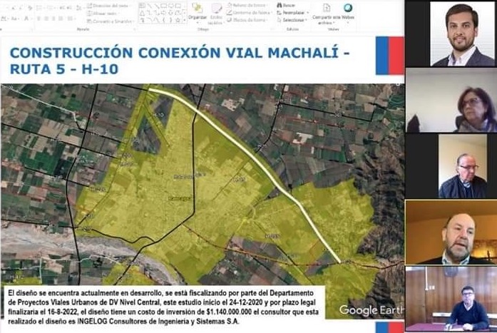 Alcalde de Rancagua Juan Ramón Godoy se reúne con Ministro de Obras Públicas para avanzar en proyectos de conectividad