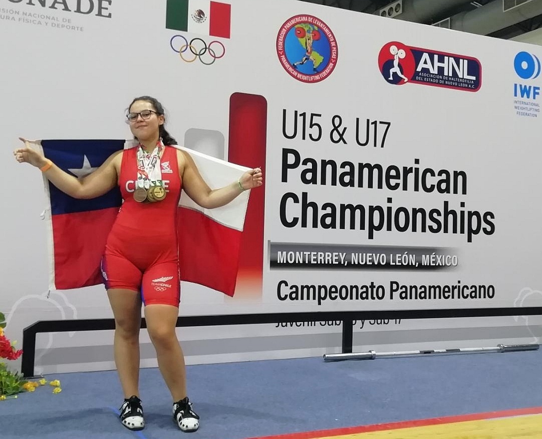 Antonia Palominos obtiene oro y bronce en el Panamericano de México