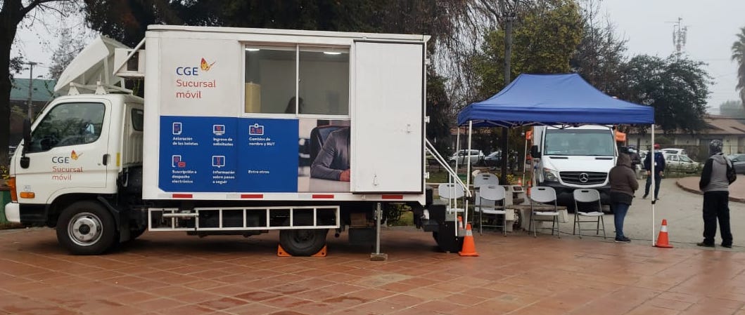 Oficina móvil CGE ha atendido a más de 21 mil clientes en regiones Metropolitana, O´Higgins y Coquimbo