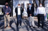 Monticello realiza nueva donación a Mostazal y entrega 11.000 escudos faciales