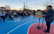 Alcalde Juan Ramón Godoy entrega ansiada Multicancha de Villa Don Enrique I.