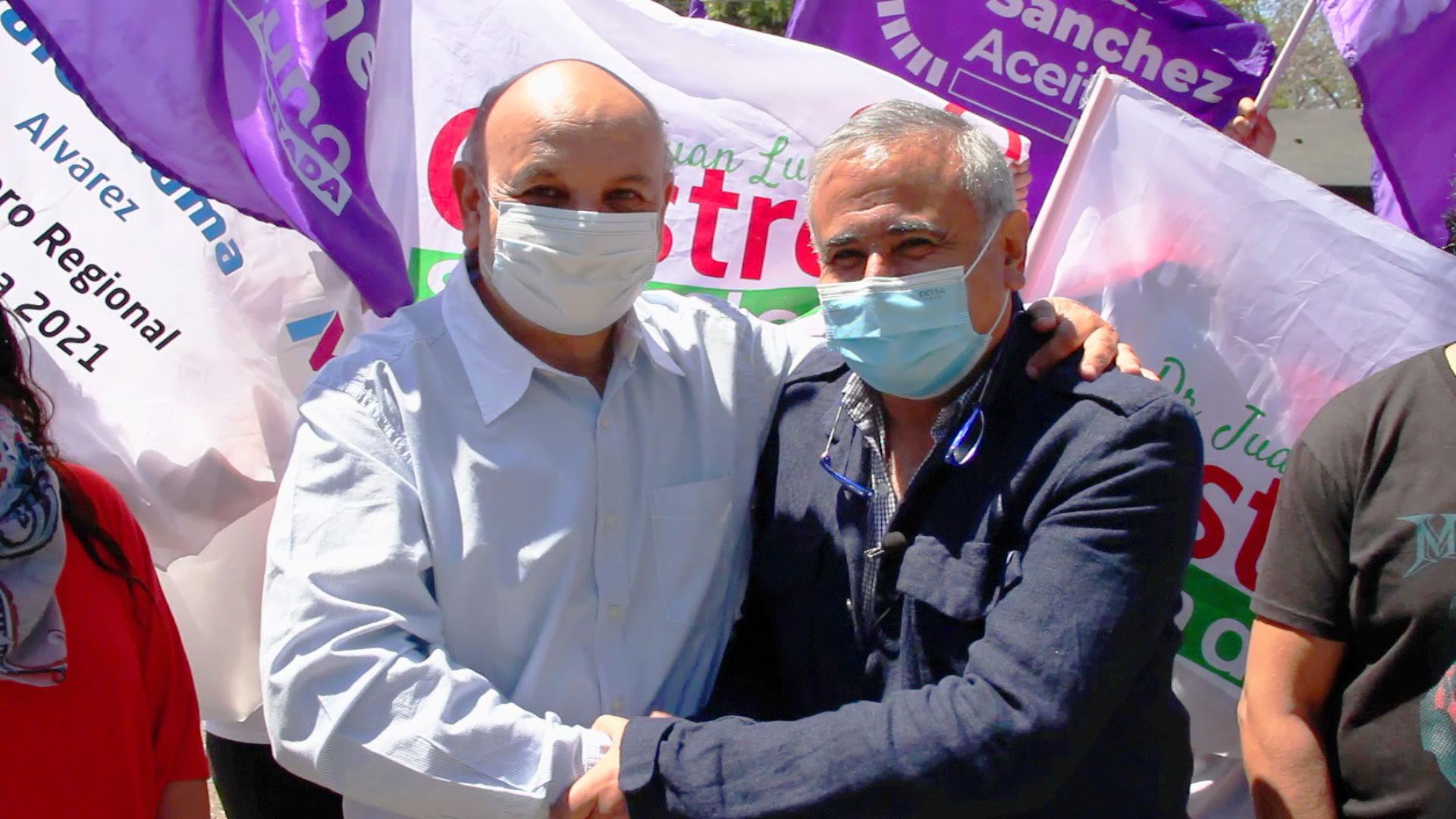 Dr. Sebastián Ugarte apoya candidatura senatorial de su colega Juan Luis Castro