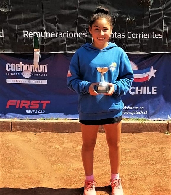 Rancagüina Mikal Guerra obtiene el Vicecampeonato en Torneo Nacional de Tenis