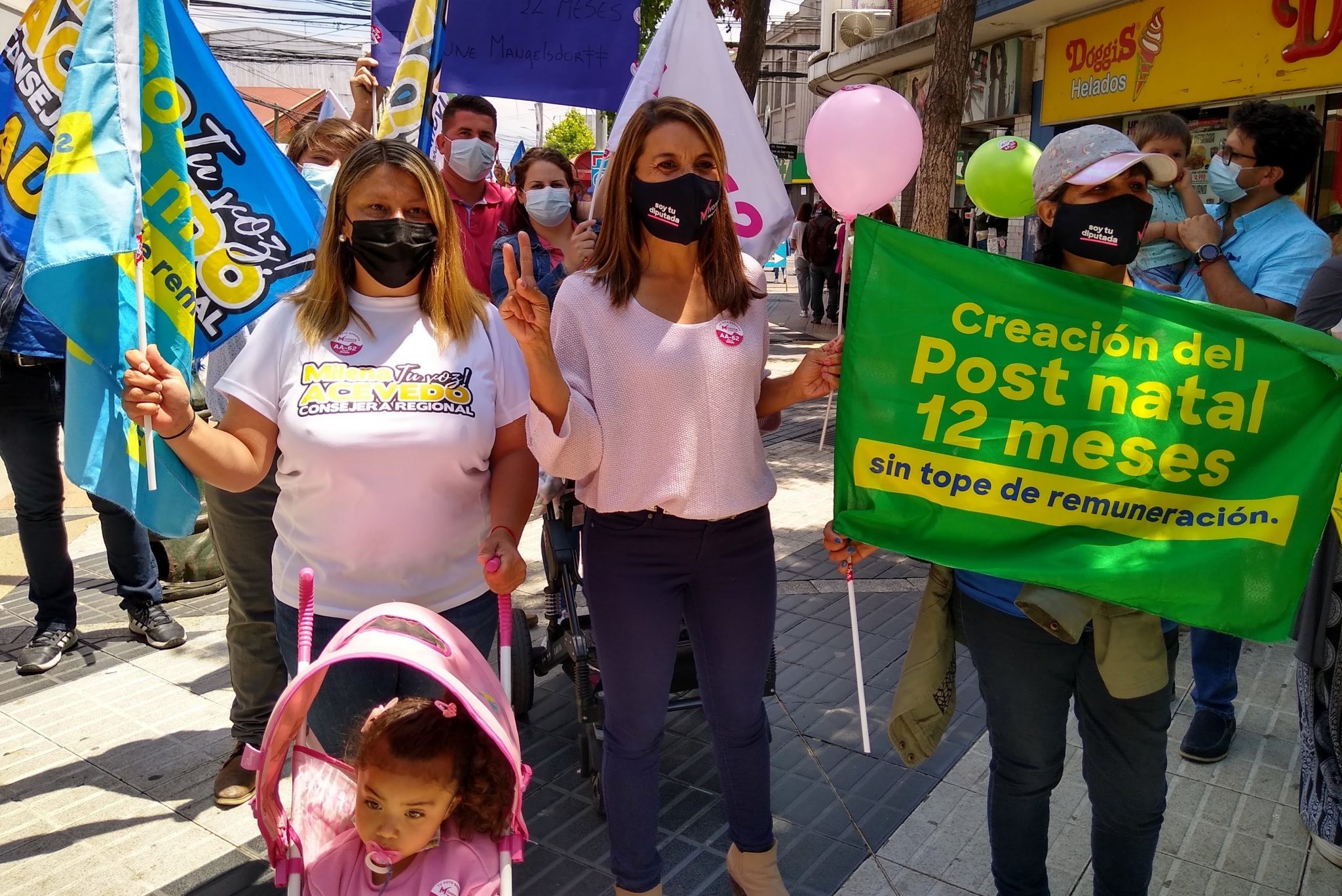 Ivonne Mangelsdorff, candidata a diputada del Distrito 15: Se inició el camino para el post natal de 12 meses