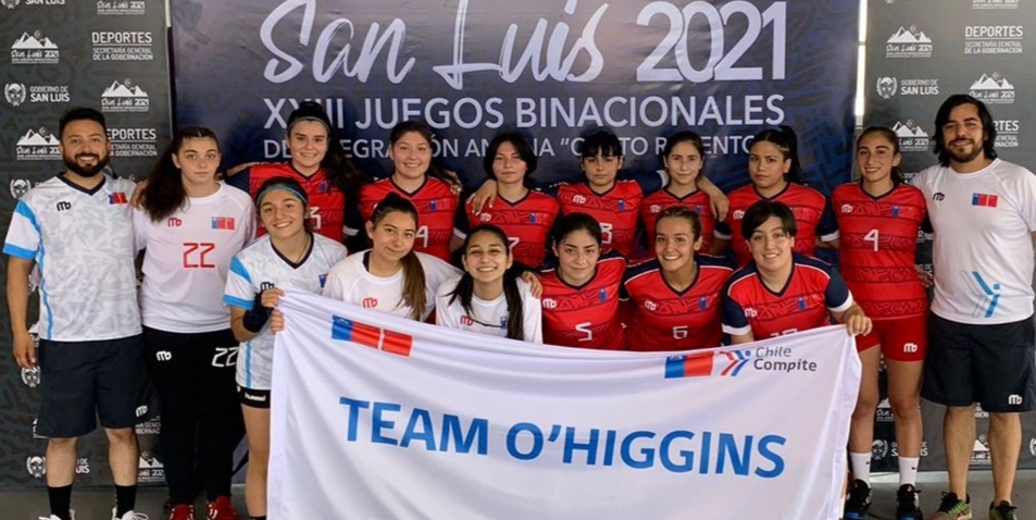 Delegación de O'Higgins ya inició su participación en los “Juegos Binacionales Cristo Redentor”