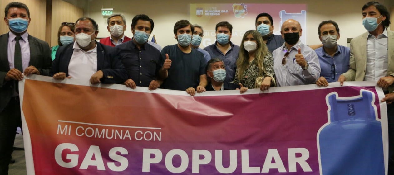18 Alcalde de O'Higgins se reunén con ENAP para lograr la distribución del·