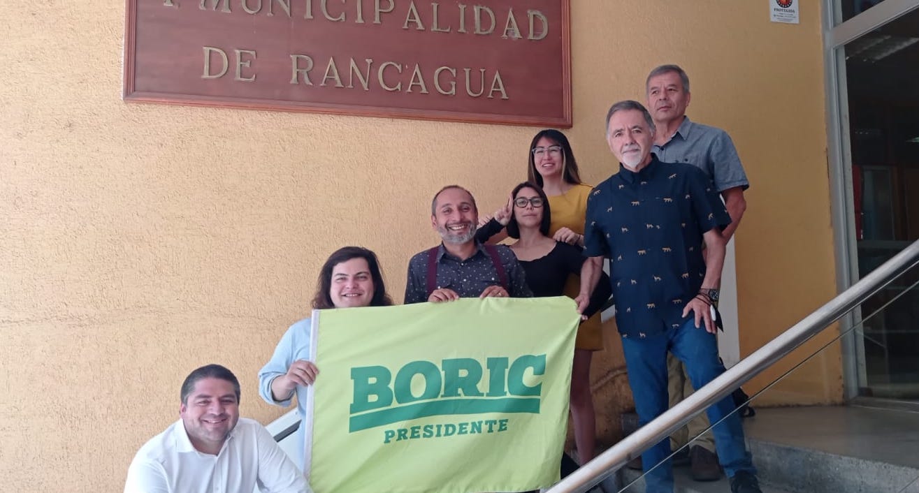 Gabriel Boric suma apoyo en el Concejo Municipal de Rancagua