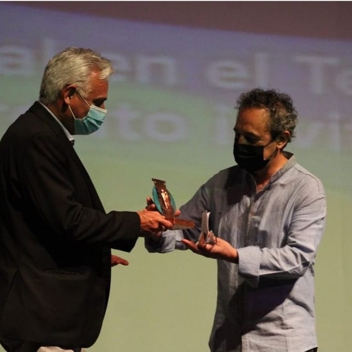 O'Higgins Crea: Daniel Muñoz y Shenda Román reciben el premio a la trayectoria en el cine Chileno