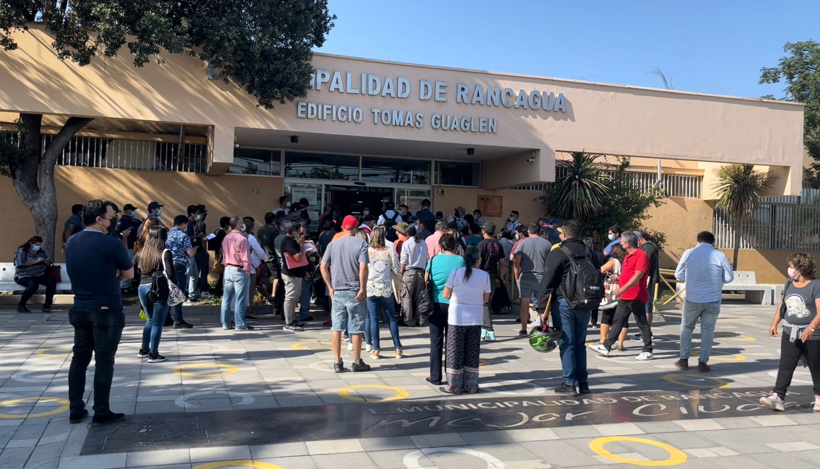 Sujeto intentó robar en Municipalidad de Rancagua