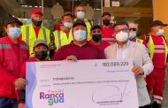 Alcalde Juan Ramón Godoy anuncia bono para trabajadores del aseo de Rancagua