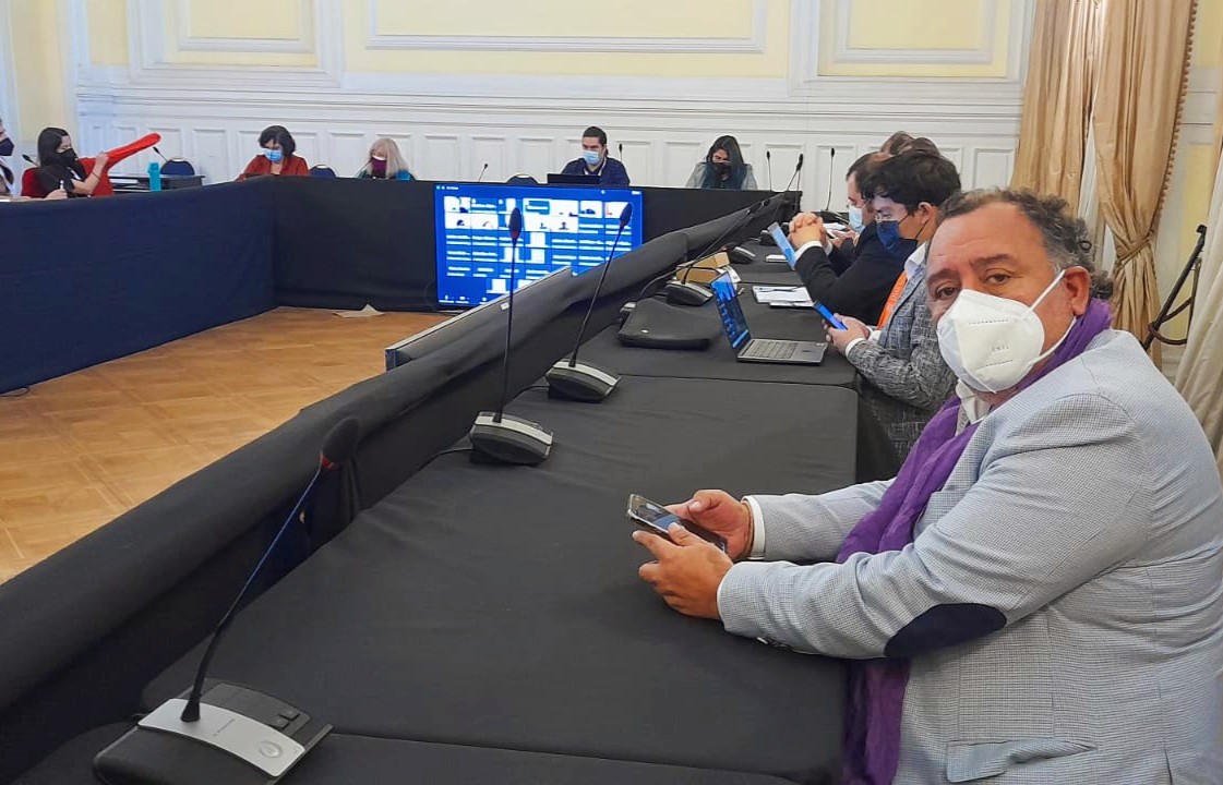 Alcalde de Graneros expone en la Convención Constitucional y solicita mayor presencia de los ediles para el éxito del proceso