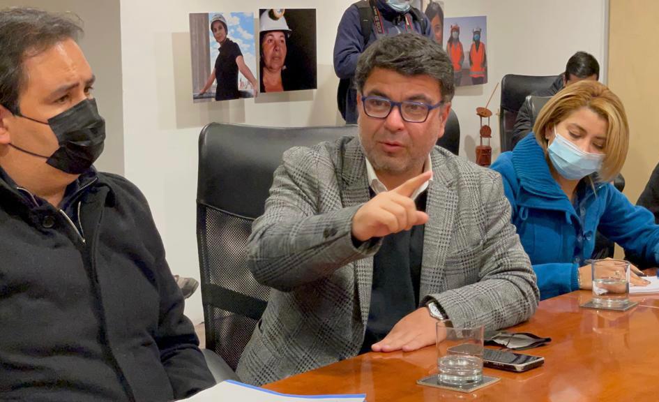 Alcalde de Rancagua se reúne con Ministro de Energía para buscar soluciones por reiterados cortes de luz
