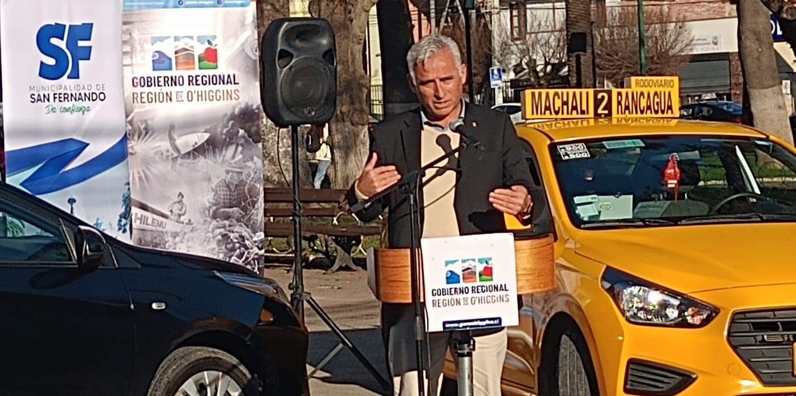 Gobernador Pablo Silva: “Estamos muy comprometidos con apoyar al gremio de colectivos de O'Higgins”