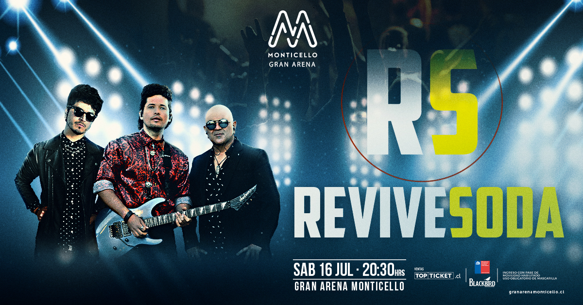 Revive Soda llega a Gran Arena Monticello