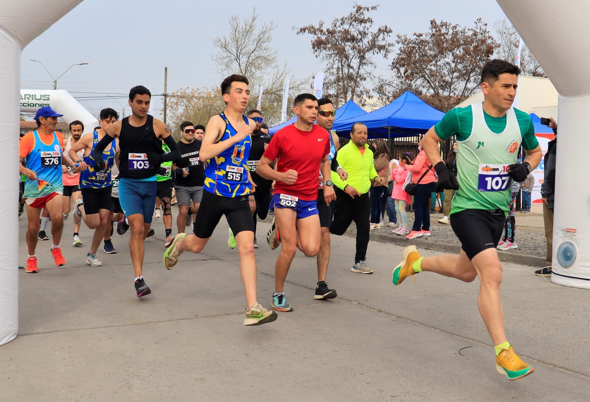 Exitosa 35° versión de la Corrida San Lorenzo se desarrolló este fin de semana en Rancagua