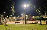 Municipalidad realiza importantes trabajos de recambio de luminarias para brindar mayor seguridad en Rancagua