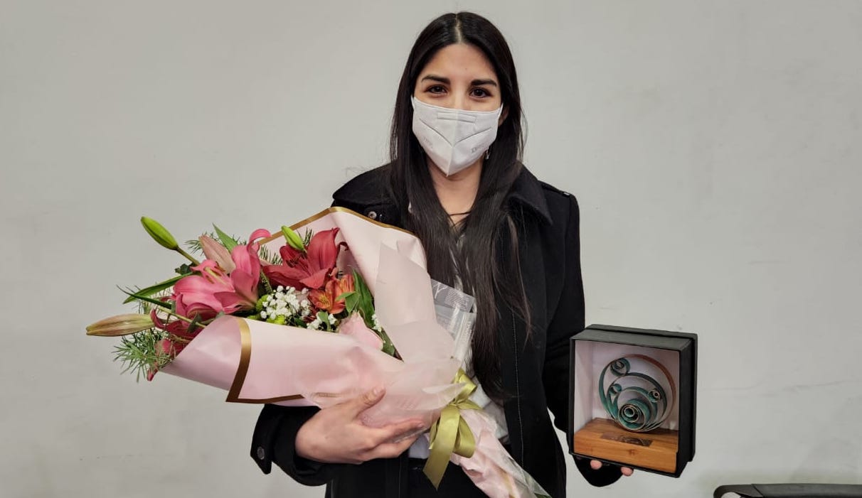 Primera superintendenta de Fundición Caletones Paula Calvo es galardonada como mujer destacada en Minería
