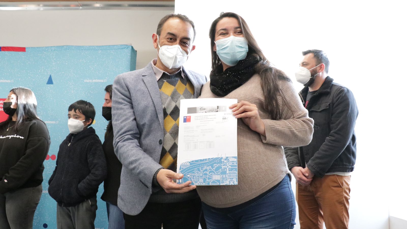 MINVU entregó subsidios a 108 familias de Rancagua