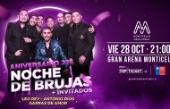 Noche de Brujas celebra sus 22 años de carrera en Gran Arena Monticello con show inclusivo