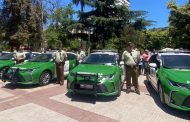 Alcalde destaca llegada de nuevos vehículos de Carabineros para más seguridad en Rancagua y la región