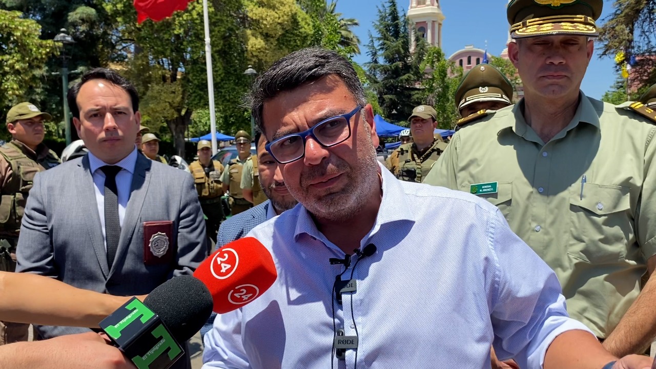Plan ‘Navidad Segura’: Municipalidad, Gobierno y las policías trabajan por más seguridad en Rancagua