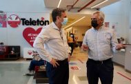 Gobernador Pablo Silva Amaya visita la Teletón y conoce avance de futuro Centro de Rehabilitación de O’Higgins