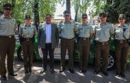 Graneros: Presentan nuevos funcionarios y vehículos policiales