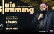 Luis Slimming debuta en Gran Arena Monticello luego de su éxito en el Festival de Olmué