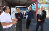 Gobernador Regional anuncia aumento de recursos para la construcción del cuartel de la 3ª Compañía de Bomberos de Machalí